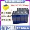 DIANKAISHOU Batteria agli ioni di sodio 2.9v/3.1v 230ah di grado A, resistente alle basse/alte temperature per moto, scooter elettrici e batterie di alimentazione per viaggi.