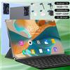 NONE Tablet moderno con prestazioni elevate per Android, 13 pollici, chip a 14 core ad alta velocità, 16 GB di RAM per evitare la saturazione della memoria. Batteria da 20000mAh a lunga durata, 5G + WiFi