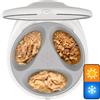 UBPet Distributore Automatico di Cibo Umido UBPET F21 Smart con WiFi e APP, 72 Ore di Freschezza, 3 Vassoi, Adatto per Gatti e Cani di Piccola Taglia