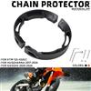 JFGRACING Protezione Catena Staccabile Enduro, Paracatena Anti-collisione per Moto KTM EXC Husqvarna GASGAS, Ricambi in PP