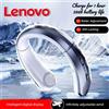Lenovo Ventilatore da collo Lenovo con display digitale a LED, 8000 mAh, portatile, senza pale, ricaricabile tramite USB, silenzioso, raffreddatore d'aria elettrico