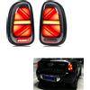 xunder Luci Posteriori a LED per BMW Mini Cooper Countryman 2011-2016 R60 Cooper S, Indicatori di Direzione Sequenziali, Luci DRL a Freccia, Fendinebbia, Gruppo Fanali Posteriori