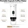 NONE Macchina da Caffè Portatile Wireless a Capsule con Display Digitale, Mini Macchina per Espresso per Viaggi, Casa e Ufficio