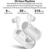 TOZO A2 Auricolari True Wireless Bluetooth In-Ear Mini con Microfono Integrato IPX5 Impermeabili Audio Stereo