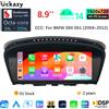 NONE Autoradio Android 14 con Snapdragon 665 per BMW Serie 5 E60 E61 E62 E63 E90 E91 CIC CCC, Navigazione GPS, Multimedia, CarPlay, 6GB 128GB