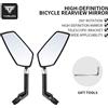 TOSUOD Specchietto retrovisore per bicicletta TOSUOD, regolabile a 360°, telescopico, per MTB, E-Bike, accessori per biciclette