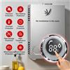 NONE Scaldabagno a Gas SIHAO LPG 6L 8L 10L 12L 16L 18L Senza Serbatoio in Acciaio Inossidabile per Campeggio Esterno