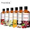 PHATOIL Oli profumati PHATOIL 100ml per aromaterapia e diffusori, fragranze di fragola, ciliegia, cocco e vaniglia, oli profumati per la creazione di candele