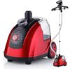 Betuyoo Vaporizzatore Professionale per Indumenti 1800W - Ugello a 6 Fori per Vapore Potente - Serbatoio Visibile da 1,8L - Tripla Protezione di Sicurezza - Spina EU