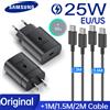 SAMSUNG Caricabatterie SAMSUNG 25W, Adattatore 45W PD Type-C, Ricarica Super Veloce per Samsung Galaxy S26 S25 S24 S23 S22 Ultra A54 A34, Caricatore EU