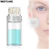 MEETCARE Derma Stamp 20 aghi 0,2 mm per Microneedling, Dermastamp, Micro Aghi, Penna Microneedle per la Cura della Pelle e Strumento per Capelli