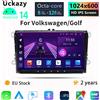 NONE Autoradio Android 14 con Sistema Multimediale Intelligente per VW Passat B6 B7 CC T5 Amarok Skoda Octavia2 Tiguan Seat Leon Golf 56