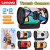 Lenovo Mini Fotocamera Digitale Lenovo, Registratore Video 1080P, Schermo IPS da 1,47'', Fotocamera Vintage con Filtri, Portachiavi per Bambini e Adolescenti