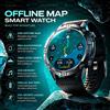 GUHUAVMI Smartwatch Militare 2026 con Mappa Offline, Impermeabile 3ATM, Memoria 2GB, Navigazione GPS, Bussola, Altimetro, Torcia, Oltre 170 Modalità Sportive, Fitness Tracker, Braccialetto Sportivo Outdoor,