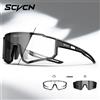 SCVCN Occhiali da Sole SCVCN UV400 per Uomo e Donna, per Ciclismo, Viaggi, Campeggio, MTB, Escursionismo, Ultraleggeri