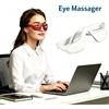 foreverlily Massaggiatore Oculare Elettrico 3D Wireless con Luce LED per Rilassamento Oculare, Cura della Stanchezza, Rimozione di Occhiaie e Borse sotto gli Occhi per Uomini e Donne