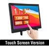 Anmite Monitor portatile touch da 11,6 pollici, opzione non touch, display espandibile per computer da gioco 16:9 per Xbox, PS4/5, Switch, Laptop