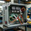 Aideepen Regolatore di velocità motore CC PWM 40A con display LED digitale 10-55V, modulo di azionamento regolabile 0-100%, ingresso MAX 60A 12V 24V 36V 48V