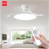 IRALAN Ventilatore da Soffitto Moderno IRALAN con Pale Invisibili Retrattili, Controllo APP e Telecomando, Lampada Ventilatore per Camera da Letto, Soggiorno e Sala da Pranzo