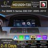 SynxDrive Schermo 8,9" 1920*720 Snapdragon Carplay Wireless Android 14 Autoradio per BMW Serie 5 E60 E61 E62 E63 CCC CIC M5 Serie 3 E90 E91 E92 E93 CCC CIC 2004-2009 Unità Principale Multimediale Navigazione