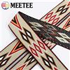 Meetee Nastro Jacquard in Nylon da 2/5 Iarde, 38/50mm, Spessore 2mm, per Cinghie Borse, Cinture, Bordature e Fai da Te, Forniture per Cucito