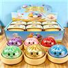 Bandai Mystery Blind Box Glitter Dumpling Squishy con Scatola, Giocattolo Sensoriale Antistress a Forma di Raviolo con Glitter