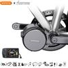 Bafang 48V 750W Motor BBS02B BBS02 Mid Drive Motor kit 8Fun M315 G340 Motore Centrale Potente per eBike Kit di Conversione per Bicicletta Elettrica con Sistema CAN BUS Aggiornato e Bici EMTB Corona