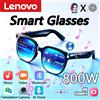 Lenovo Occhiali Smart Lenovo AI per Traduzione con Fotocamera HD 8MP, Riprese 4K, Chiamate Bluetooth, Registrazione Audio e Musica - Nuovi Occhiali da Sole Intelligenti 2026