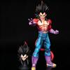 Bandai Statua JJ Dragon Ball Z Majin Vegeta con Teste Intercambiabili, Action Figure Super Saiyan, Modellino da Collezione, Giocattolo Regalo