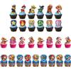 PAW PATROL Articoli per Feste di Compleanno Paw Patrol, Decorazioni per Torte, Bicchieri a Forma di Cane Rosa e Blu, Regali per Bambini e Baby Shower