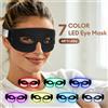 foreverlily Massaggiatore Oculare 3D con 135 LED, Lampada a 7 Colori, Dispositivo Professionale per la Cura degli Occhi, Rilassante per Occhiaie e Affaticamento Oculare