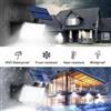 Heinast Lampada Solare a 234 LED con 3 Modalità e Sensore di Movimento, Luci di Sicurezza per Esterni, Giardino, Recinzione e Vialetti