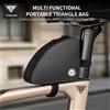 TOSUOD Borsa Triangolare TOSUOD per Bicicletta, Borsa da Telaio per Bici, Borsa Portaoggetti per Sella, Borsa da Ciclismo MTB, Borsa Versatile e Resistente, Accessori per Bicicletta