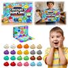 Bandai Calendario dell'Avvento Soft Mystery Dumpling: Calendario Conto alla Rovescia 24 Giorni per Alleviare l'Ansia con Giocattoli Antistress a Lenta Risposta - Blind Box a Sorpresa
