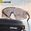 kapvoe Nuovi Occhiali da Ciclismo Fotocromatici Kapvoe, Occhiali da Sole per Uomo, Occhiali MTB UV400, Occhiali da Bici da Strada per Donna