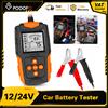 podofo Tester Batteria Auto Podofo 12V 24V LCD Digitale, Analizzatore di Avviamento e Ricarica Veicoli, Strumento di Test per Rilevare Resistenza Interna IR, Tensione, Corrente di Scarica, Capacità, SOH,