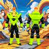 Bandai Anime Dragon Ball Z ANDROID 16 Figure Artificial Human 16 Action Figure 21cm/8.27inch Statua in PVC Modellino da Collezione Giocattoli Regalo