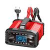 NONE Caricabatterie Intelligente 12V 15A 24V 5A per Auto, Mantenitore Automatico di Carica per Batterie al Piombo-Acido, AGM, GEL, EFB e Litio Ferro Fosfato (LiFePO4) con Display Digitale, Caricatore a