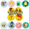 Bandai Anime Pokémon Blind Box Modellino 1-12 Pezzi Serie Pikachu Dormiente Posizione Giocattolo per Interni Regalo per Amici