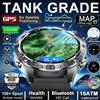 GUHUAVMI 2026 Nuovo Smartwatch di Grado Militare con GPS Integrato, Mappe Offline, 10ATM, Nuoto, 2GB di Memoria, Bussola, Chiamate Bluetooth, Fitness, Sport, per Uomo