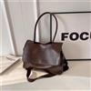 yimont Borsa Tote Vintage in Pelle PU per Donna, Grande Capacità, Borsa a Tracolla per Laptop, Lavoro e Uso Quotidiano