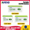ANENJI Batteria LiFePO4 ANENJI 100AH 300AH 12.8V 25.6V 1.28Kwh, Batteria al Litio Ferro Fosfato per Accumulo di Energia Solare, 6000 Cicli, BMS Integrato