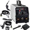 NONE Saldatrice ad Arco Digitale Inverter IGBT MMA-270 250A 220V, Macchina Portatile per Saldatura a Elettrodo DC con Display LED, Funzione Hot Start, Anti-Stick, Protezione da Surriscaldamento per