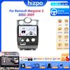 Hizpo Autoradio Android 9 pollici con Carplay per Renault Megane 2 2002-2009, Lettore Multimediale Video, Radio Auto, WiFi, Stereo, Navigatore, RDS, 4G, 360