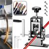 NONE Spellatura Cavi Manuale, Alimentata a Manovella o Trapano Elettrico, Spellacavi Portatile, Utensile per Spellatura Cavi in Alluminio