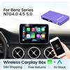 MEKEDE Nuovo Box AI Wireless CarPlay Android Auto 2026 Universale per Auto Benz Classe A B C CLA GLA GLC GLK E GL ML CLS W176 W212 W204 W207 W117 W218 W205 NTG4.0 NTG4.5 NTG5.0 Aggiornamento Schermo
