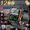 ChiBear Nuovo Smartwatch Militare 2026 con Batteria da 1200mAh, GPS Tracker, Impermeabile 3ATM, Cardiofrequenzimetro, Torcia e Schermo AMOLED per Uomo