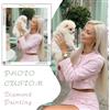 GATYZTORY Set di Strumenti per Pittura Diamantata Personalizzata con Foto, Regalo Creativo, Dipinto con Diamanti 5D, Decorazione per la Casa