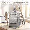 NONE Zaino Vintage in Morbida Pelle per Donne, Grande Capacità Multi-Tasca, Borsa Antifurto 3-in-1, Borsa a Tracolla 2026, Borsa Casual per Scuola per Ragazze