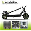 WILDSTRIDE Monopattino Elettrico WildStride per Adulti, Motore 500W, Autonomia 45km, Velocità Massima 35km/h, Pneumatici, Doppia Sospensione, Pieghevole, E-Scooter a Lunga Autonomia per Pendolari E5MAX
